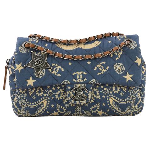 chanel paris dallas bandana bag|Chanel bandana handbags.